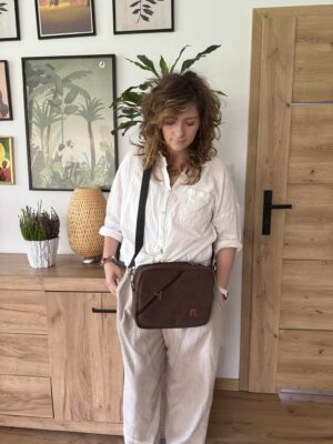 Torebka Box brąziarka