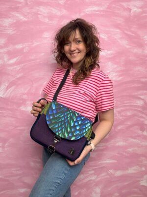 Box a5 z klapką smoczy wzorek unikat