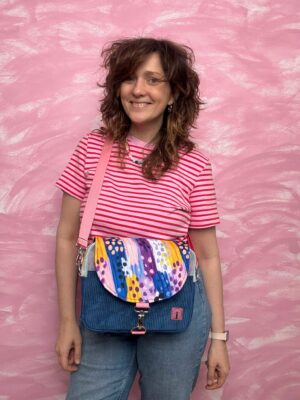 Box a5 z klapką kolorowe kropki 2