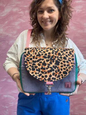 Box a5 z klapką panterka