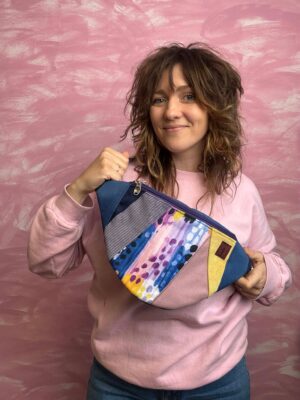 Nerka baggy skrawkowiec kropki kolorowe