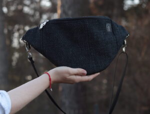 Nerka baggy plecionka ciemna