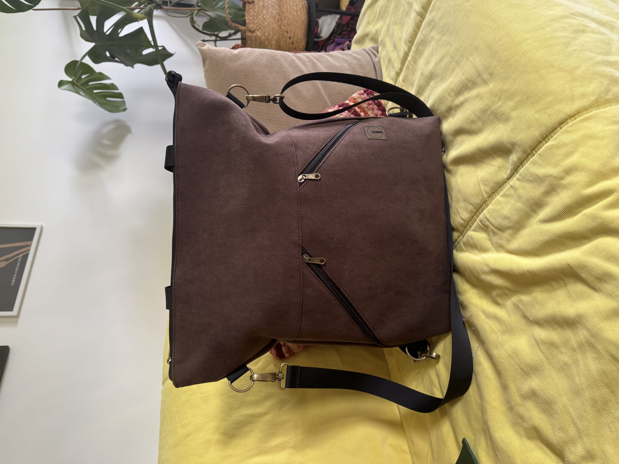 Szopera Trójbag ciemna czekolada full - obrazek 3
